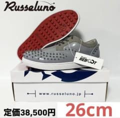 【新品】Russeluno ラッセルノ 新品 ラッセルノ Russeluno スタッズ ゴルフ シューズ 26cm - メルカリ