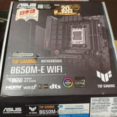 ASUS TUF GAMING B650M-E WIFI マザーボードのサムネイル