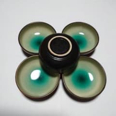 陶器製 豆皿 5個セットのサムネイル