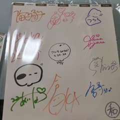 ナナニジ 22/7 2020 サイン色紙 - メルカリ