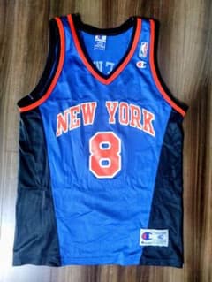 NBA チャンピオン ニューヨーク ニックス スプリューウェル ユニフォーム Champion ニューヨーク・ニックス スプリーウェル ユニフォーム - メルカリ