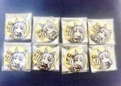 말 딸 골드쉽 캔 배지 8점 GOLD WEEK HMV