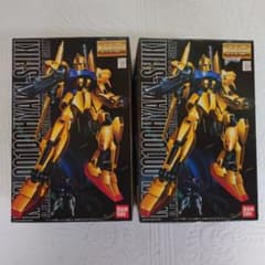 MG 百式 ゴールドメッキ仕様 2個セット 片方の組み立て説明書無し