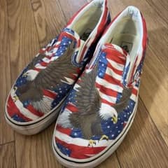 週末値下げ！VANS スリッポン　フリー バード(VN-0003Z4IE5)のサムネイル