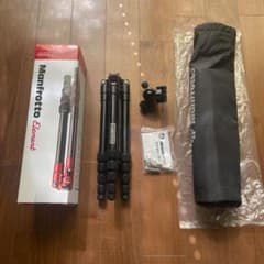 Manfrotto 三脚 Elementトラベル三脚 MKELES5BK-BHのサムネイル