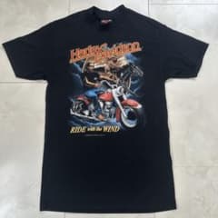 90s HARLEY-DAVIDSON Tシャツ 3D EMBLEMのサムネイル