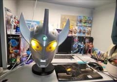 ウルトラマンタロウ 1/1 等身大ヘルメット LED 発光機能搭載 3D 成型のサムネイル