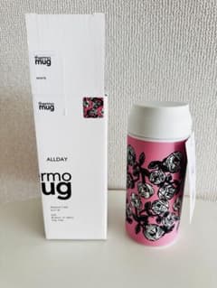 mina perhonen thermo mug タンブラー rosy - メルカリ