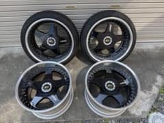 ケーニッヒ18インチ ホイール 4本セット114.3KOENIG 10J 11J ケーニッヒ18インチ ホイール 4本セット114.3KOENIG 10J 11J - メルカリ
