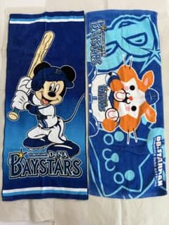横浜DeNAベイスターズ スターマン　ディズニー　ミッキー　フェイスタオルのサムネイル