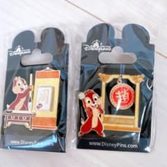 香港ディズニー チップとデール ピンバッジのサムネイル