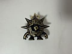 y2k系　黒金　棘付きキャラクター キーホルダーのサムネイル