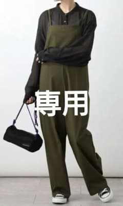 フリークスストア　サウザンドマイル　サロペット　カーキのサムネイル
