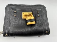 Chloe パディントン 二つ折り財布ブラックのサムネイル