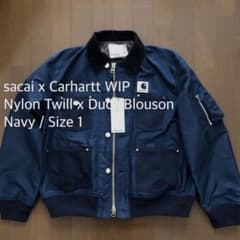 sacai Carhartt Nylon Twill Duck Blouson - メルカリ