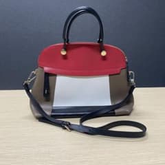 美品】FURLA フルラ パイパー 2wayバッグ ベージュ/カーキ系 S | Shop 