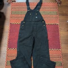 Lee オーバーオール ブラック　30×33のサムネイル