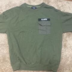 タ*カ様 XLARGE ポケット付きスウェット オリーブ　Mサイズのサムネイル