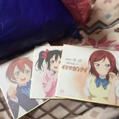 ラブライブ 映画特典 色紙のサムネイル
