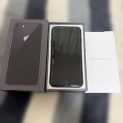 Apple iPhone8 スペースグレー 256GB 本体 動作確認済み - メルカリ