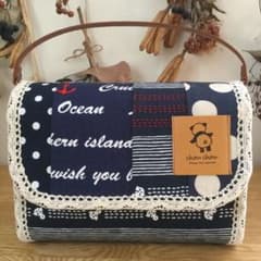 みか様  専用✨ハンドメイド  母子手帳ケース(4人用)  手持ち紐 付きのサムネイル