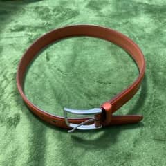 美品　コードバンベルト　キャメルのサムネイル