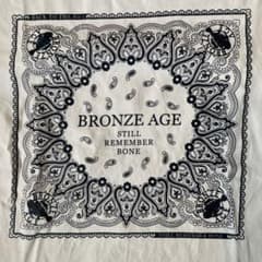 BRONZE AGE ペイズリー柄 Tシャツ 白 XLのサムネイル
