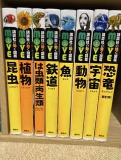 MOVEシリーズ 学習図鑑 8冊セット DVD付のサムネイル