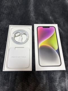 Apple iPhone 14 128GB ホワイト 本体とケーブル※値下不可※ - メルカリ