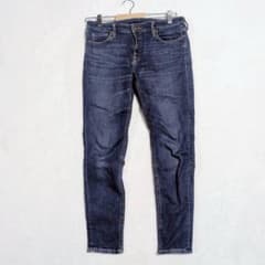 MUJI Skinny Jeans, Size 27, Indigo, Stretch, Slim Fit, Casual, Popular