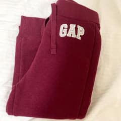 【ぽよさん専用】GAP 90cm エンジ裏起毛スウェット　新品のサムネイル