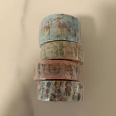 猫 うさぎ 動物 フランシュリッペ マスキングテープ 25mm 15mm - メルカリ