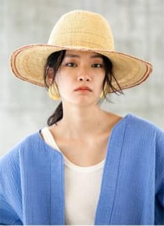 BRIM OPENWORK HAT【新品未使用】のサムネイル