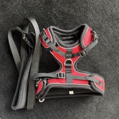 ハーネス リードセット レッド Sサイズ - メルカリ