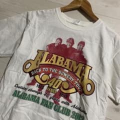 ALABAMA バンドTシャツ 40周年記念 ツアー - メルカリ