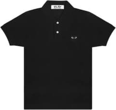 PLAY COMME des GARCONS ポロシャツ ブラック M - メルカリ