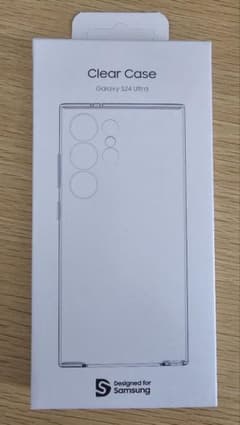 新品未使用 Galaxy S24ultra 純正クリアケースのサムネイル