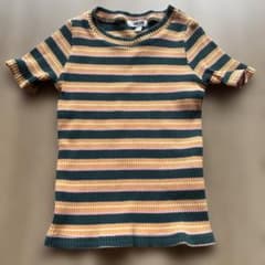 Bming by BEAMS ボーダー リブTシャツ 100cmのサムネイル