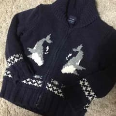 ドアを開けろホーマー様専用 baby gap カウチンセーターのサムネイル