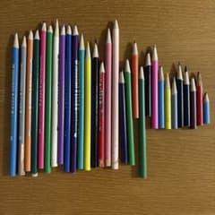 木製色鉛筆セット 多色のサムネイル