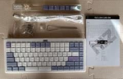 NiZ-L84-3M-PG 無線キーボード Purple White - メルカリ