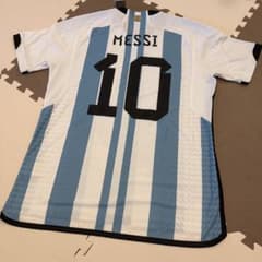 正規品 MESSI アルゼンチン ユニフォーム オーセンティック W杯 メッシ