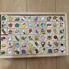 木のひらがなブロックのサムネイル