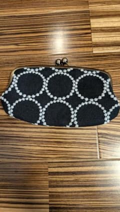ミナペルホネン　ハンドメイド がま口 財布 親子口金 刺繍のサムネイル