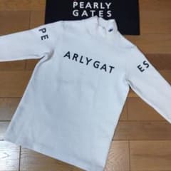 ⭐PEARLYGATES⭐長袖⭐ロゴモック⭐ワッフル⭐白⭐M⭐ ⭐PEARLYGATES⭐長袖⭐ロゴモック⭐ワッフル⭐白⭐M⭐ - メルカリ