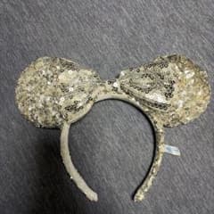 東京ディズニーリゾート カチューシャ シルバー スパンコールのサムネイル