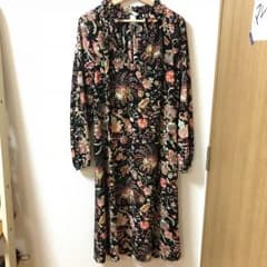 H&M  ロング丈 ワンピース 花柄のサムネイル