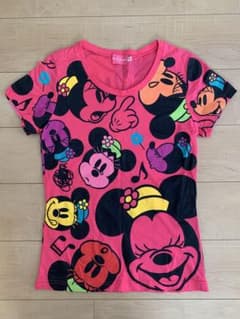 東京ディズニーリゾートTシャツ　カラフル　ミニー　L Lのサムネイル