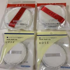 新品未開封  フェイスパウダー用パフのサムネイル