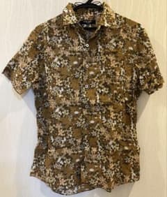 UNITED ARROWS BLUELABEL 花柄 半袖シャツのサムネイル
